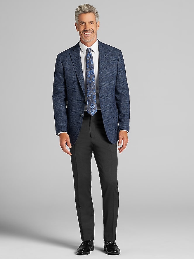 Wilke-Rodriguez Modern Fit Plaid Sport Coat