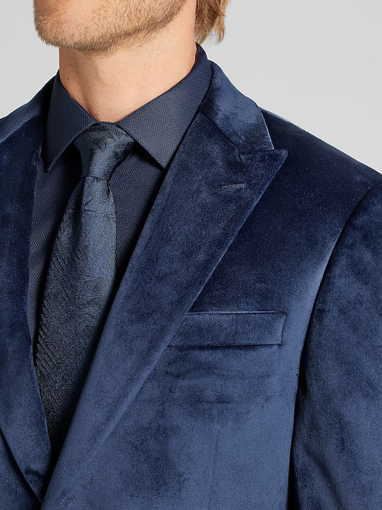 Slim Fit Velvet Dinner Jacket