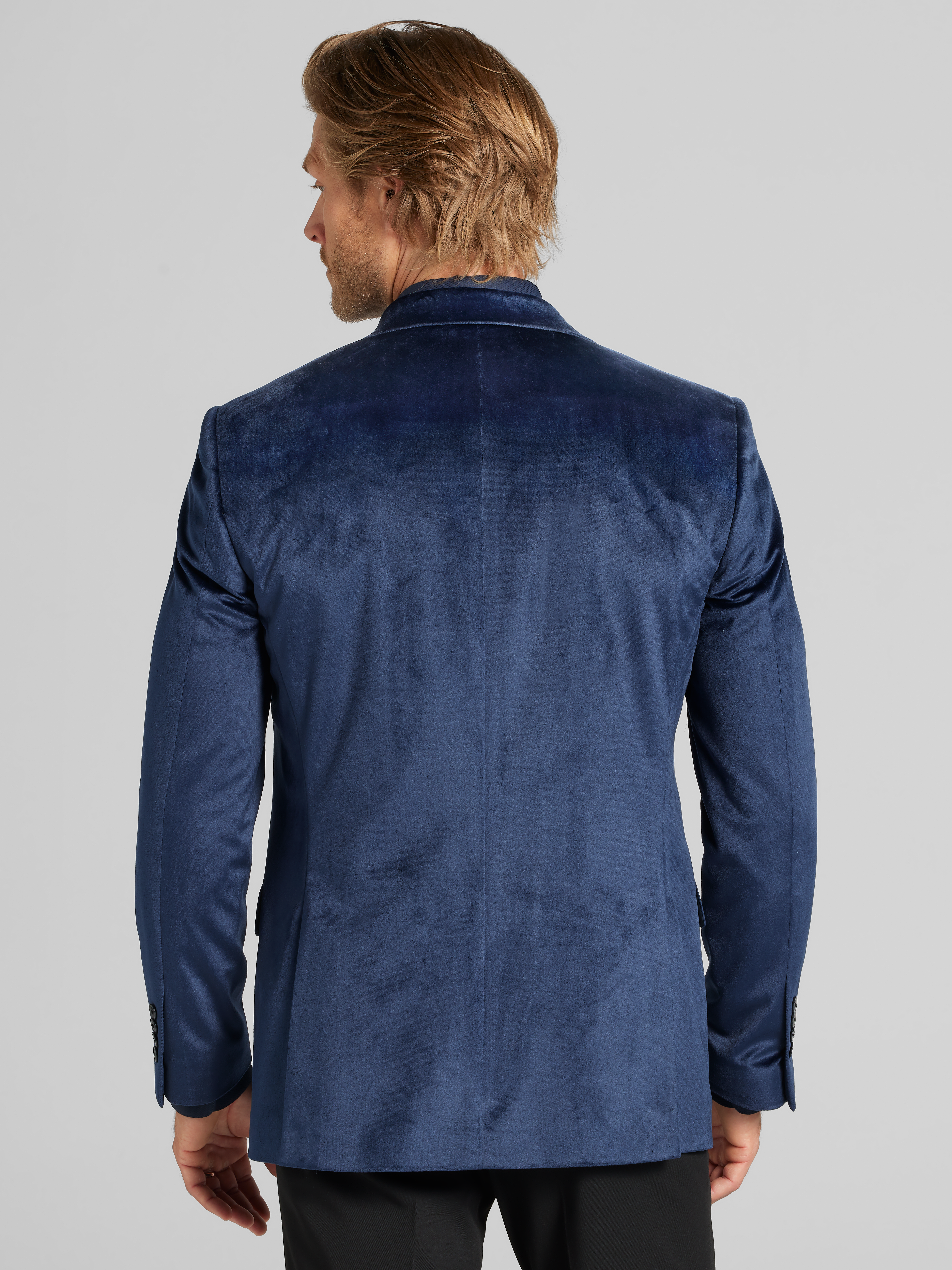 Slim Fit Velvet Dinner Jacket