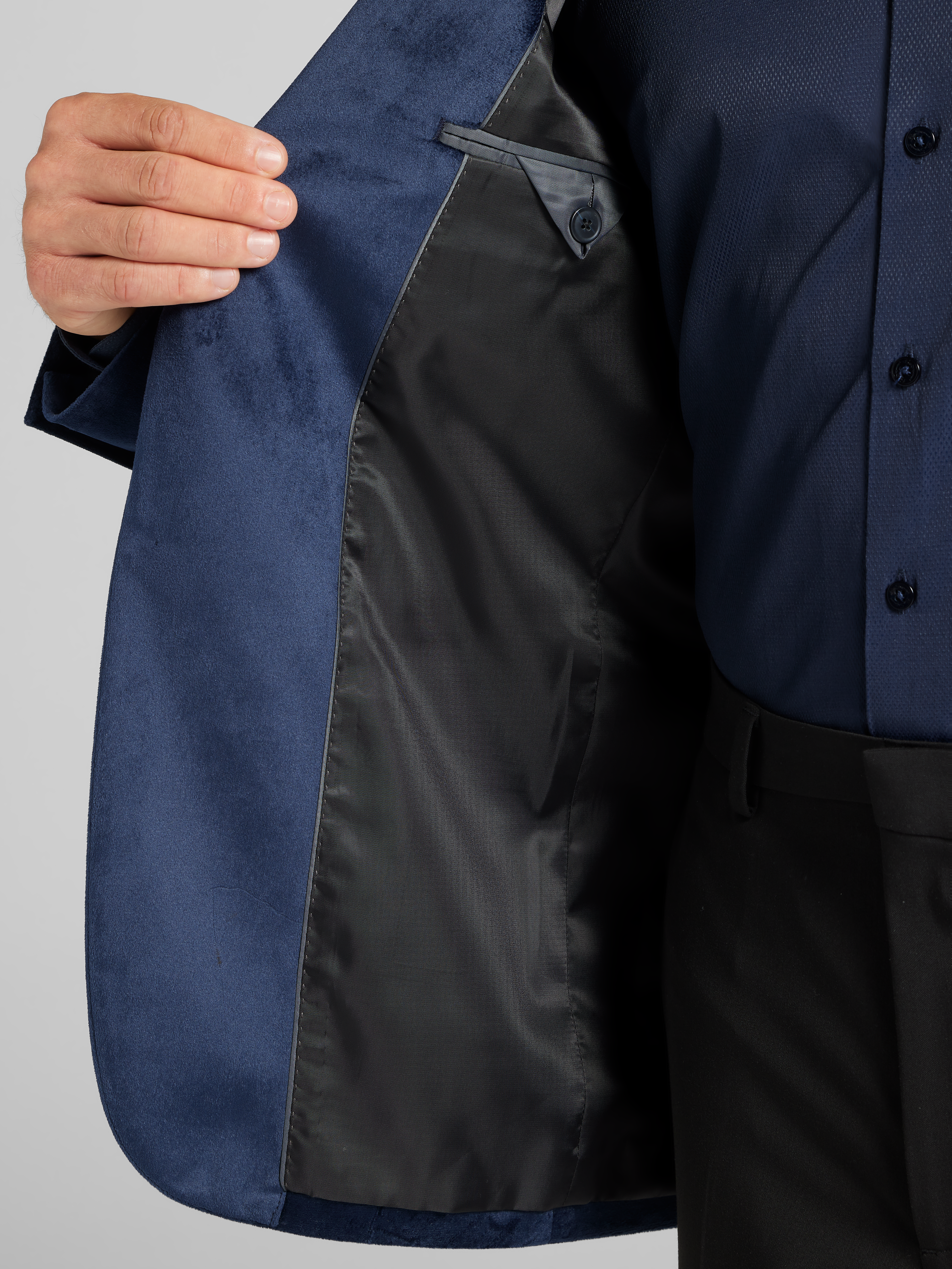 Slim Fit Velvet Dinner Jacket