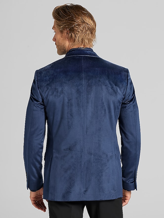 Egara Slim Fit Velvet Sport Coat