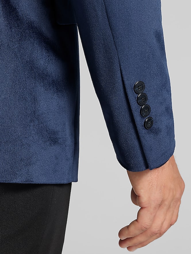 Egara Slim Fit Velvet Sport Coat