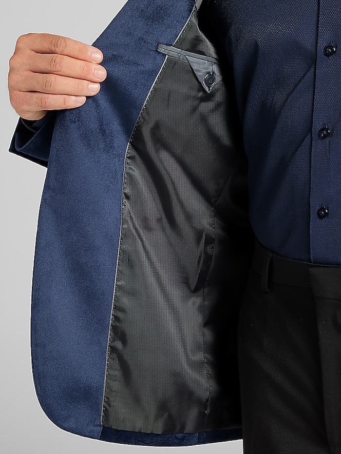 Egara Slim Fit Velvet Sport Coat
