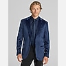 Egara Slim Fit Velvet Sport Coat
