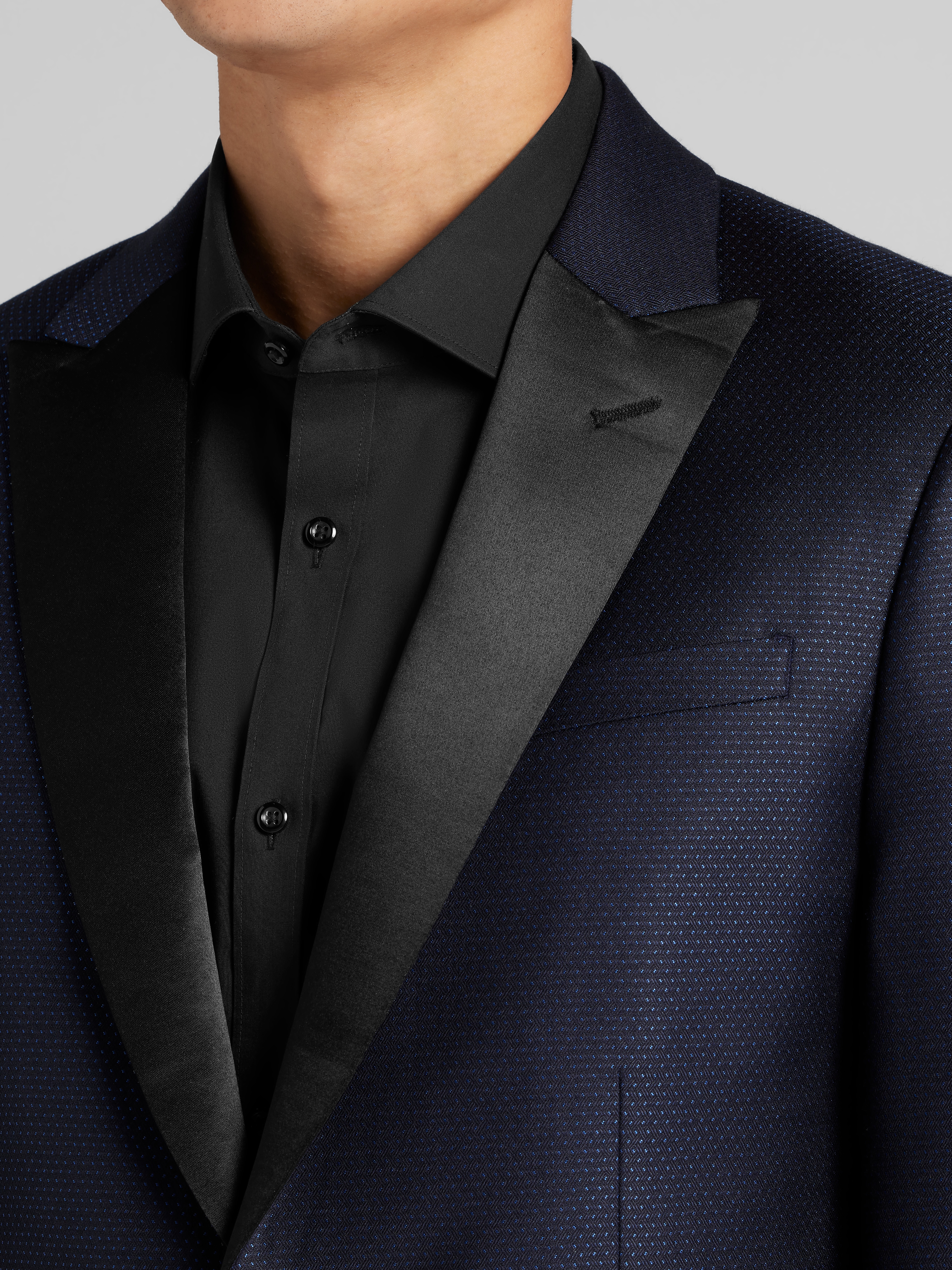 Skinny Fit Tic Dinner Jacket