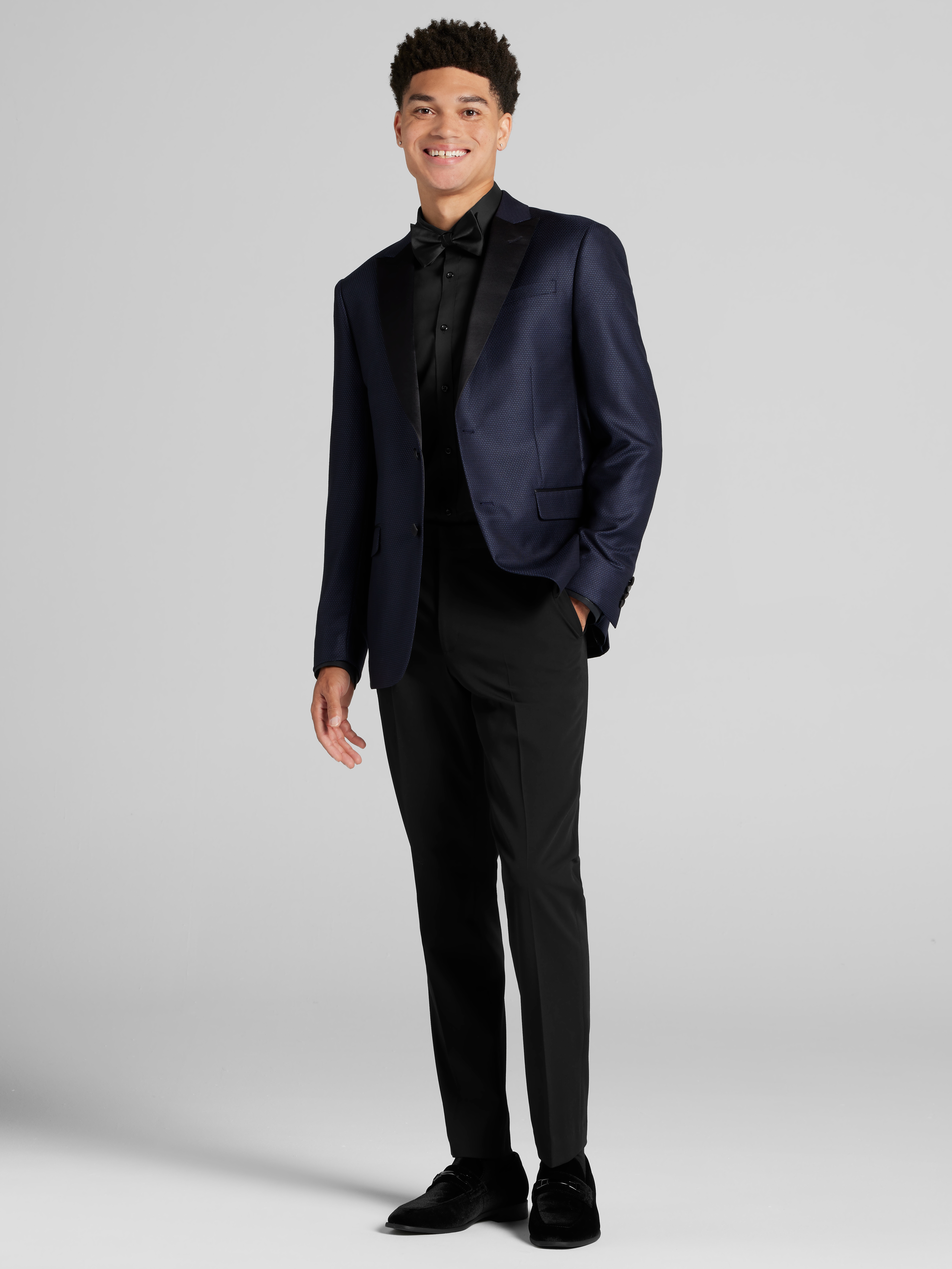 Skinny Fit Tic Dinner Jacket