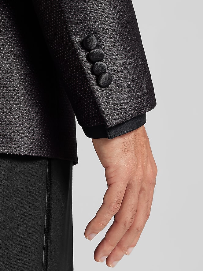 Egara Slim Fit Satin Lapel Dinner Jacket