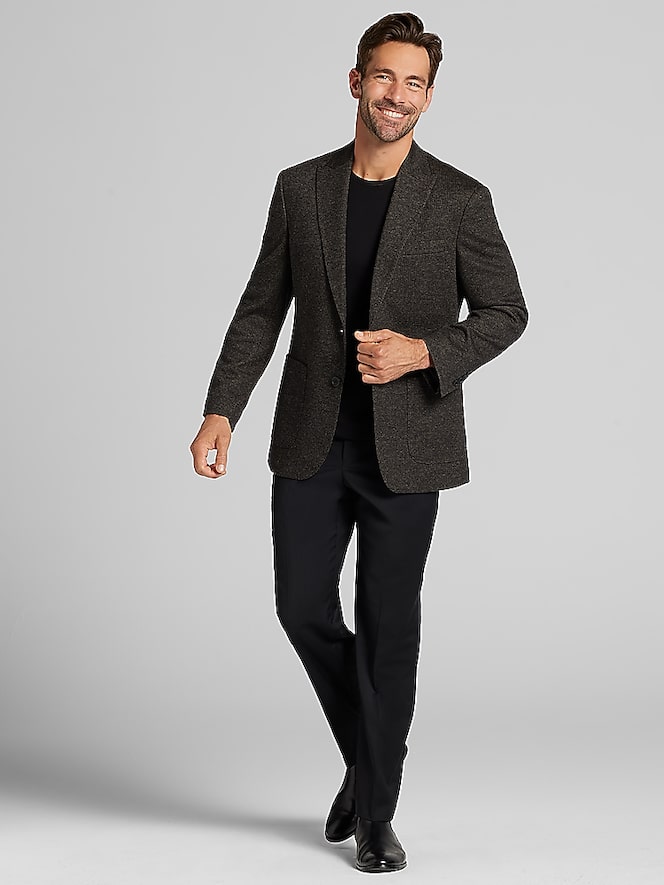 Joseph Abboud Modern Fit Tic Knit Sport Coat