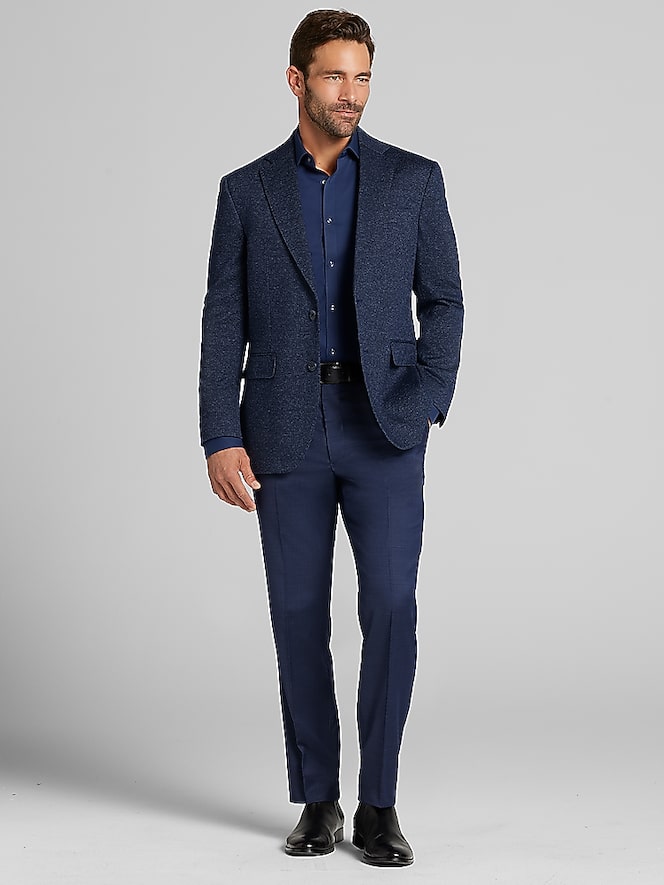 Joseph Abboud Modern Fit Tic Knit Sport Coat
