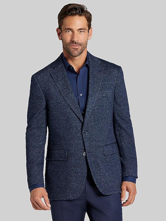 Joseph Abboud Modern Fit Tic Knit Sport Coat