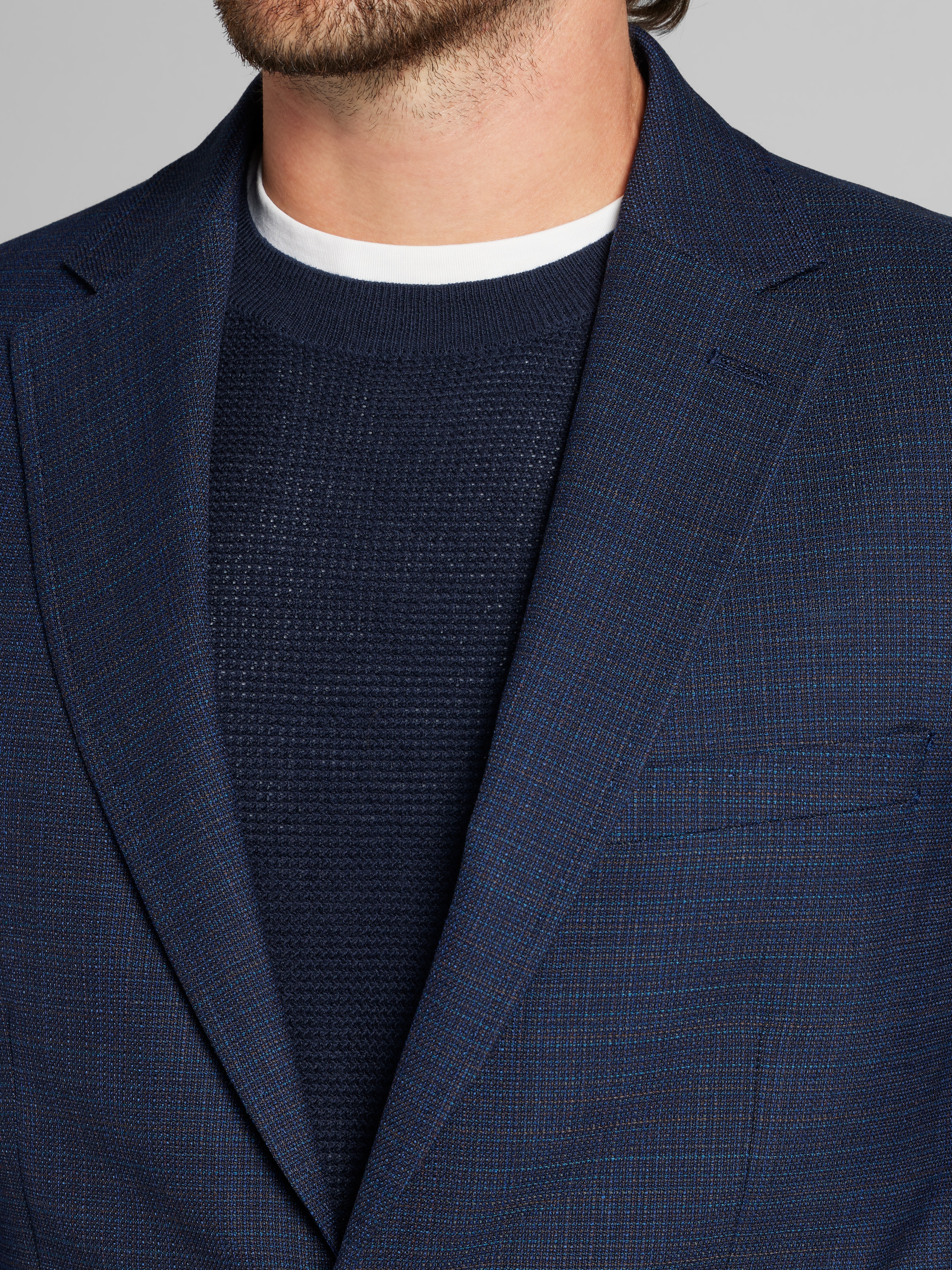 Slim Fit Wool Blend Sport Coat