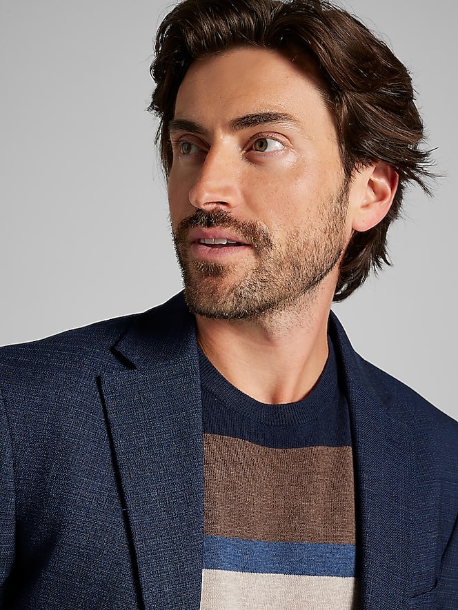 Calvin Klein Slim Fit Wool Blend Sport Coat