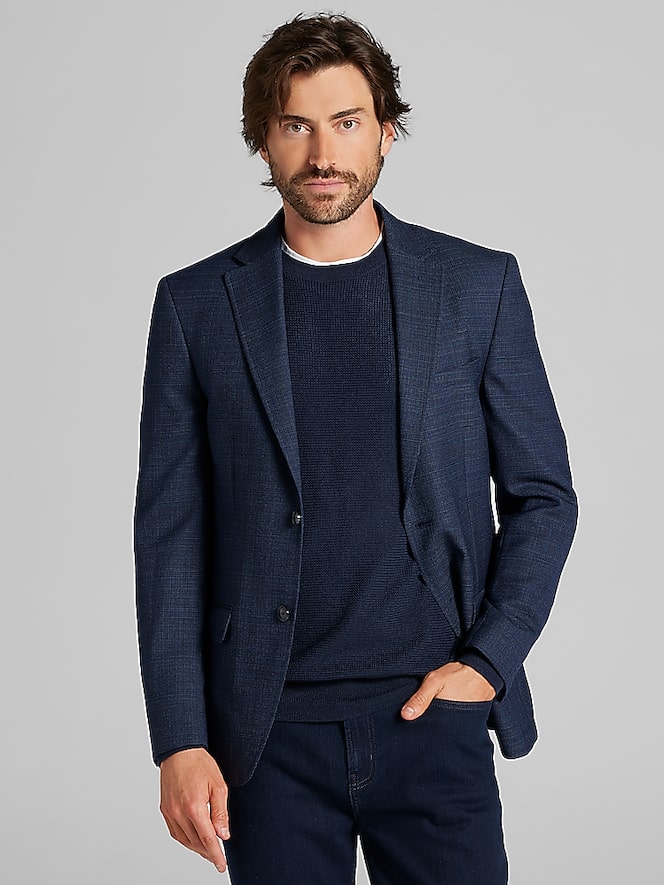 Calvin Klein Slim Fit Wool Blend Sport Coat