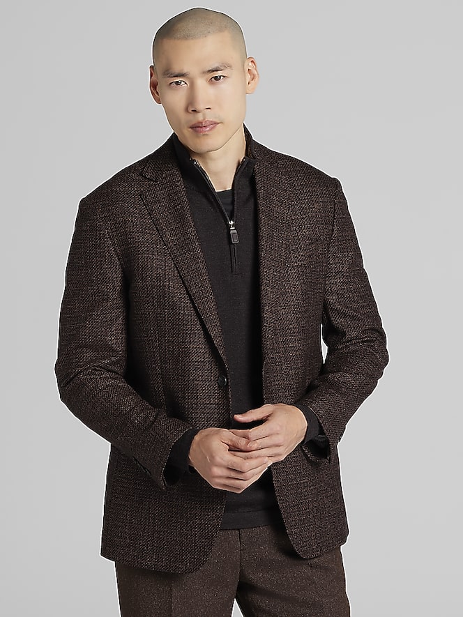 Joseph Abboud Modern Fit Wool Twill Sport Coat