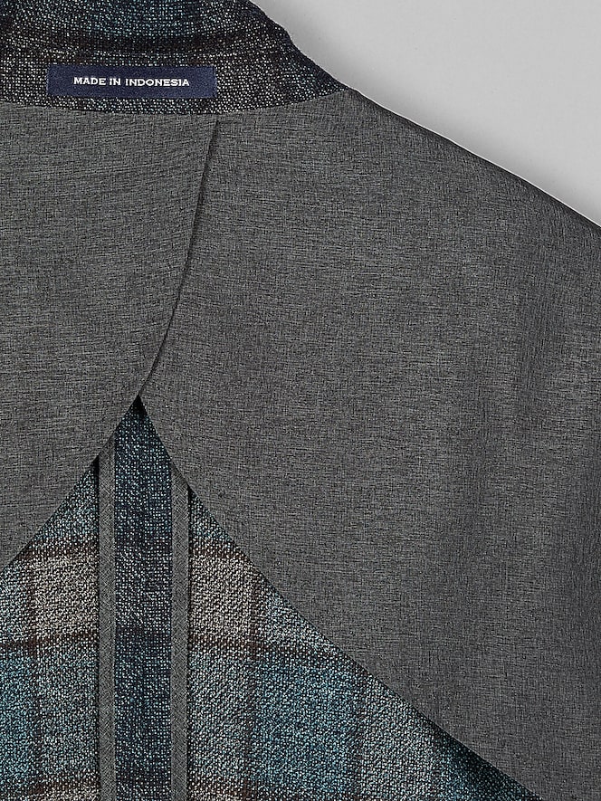 Joseph Abboud Modern Fit Plaid Sport Coat