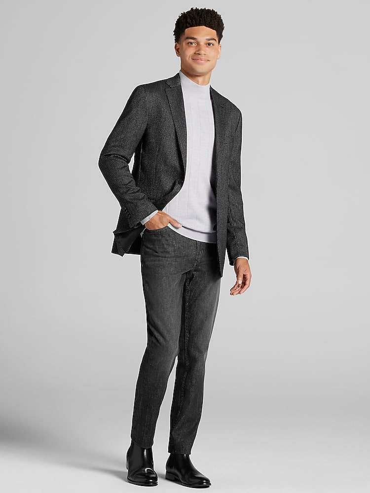 Slim Fit Tic Sport Coat