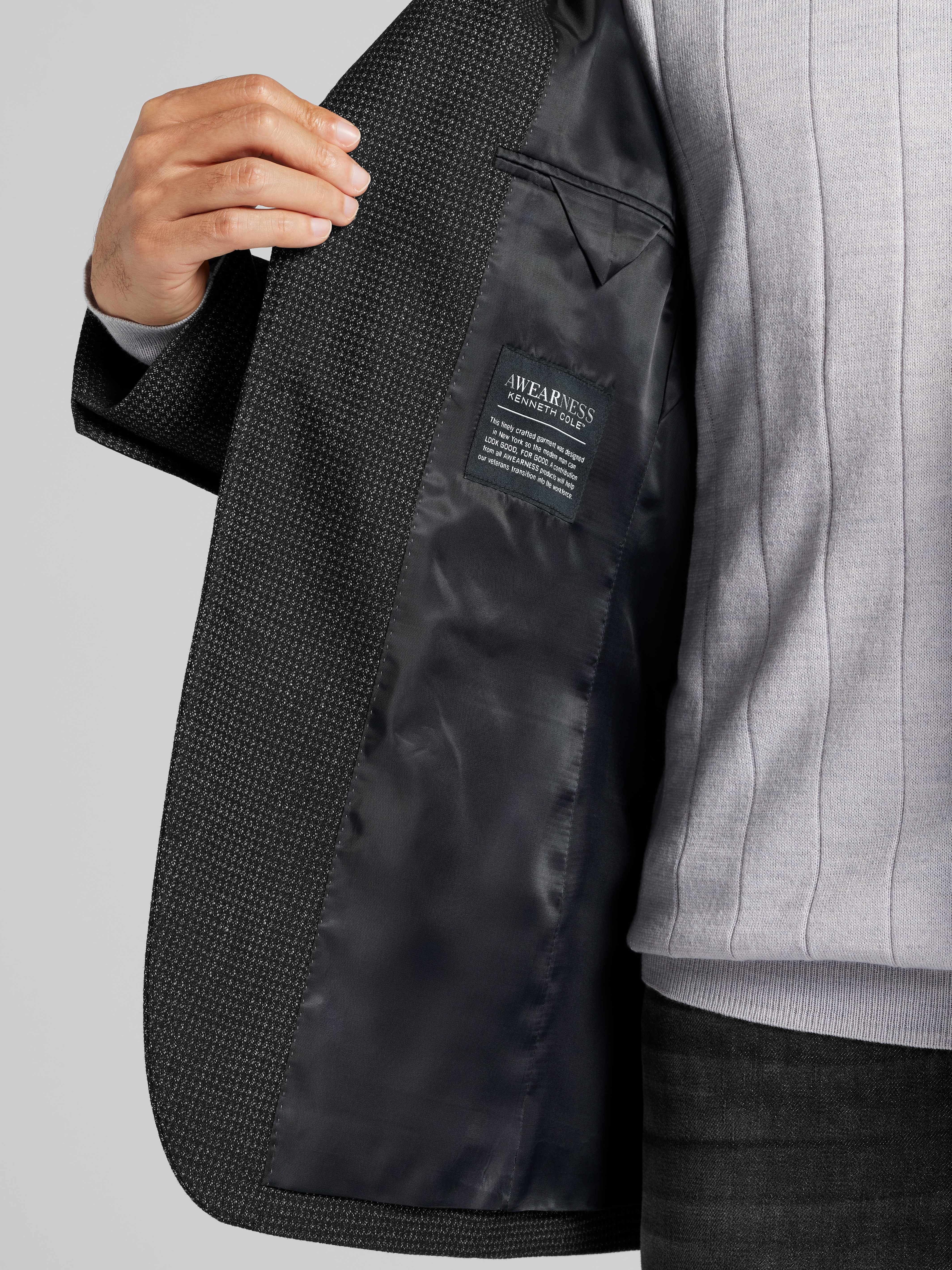 Slim Fit Tic Sport Coat