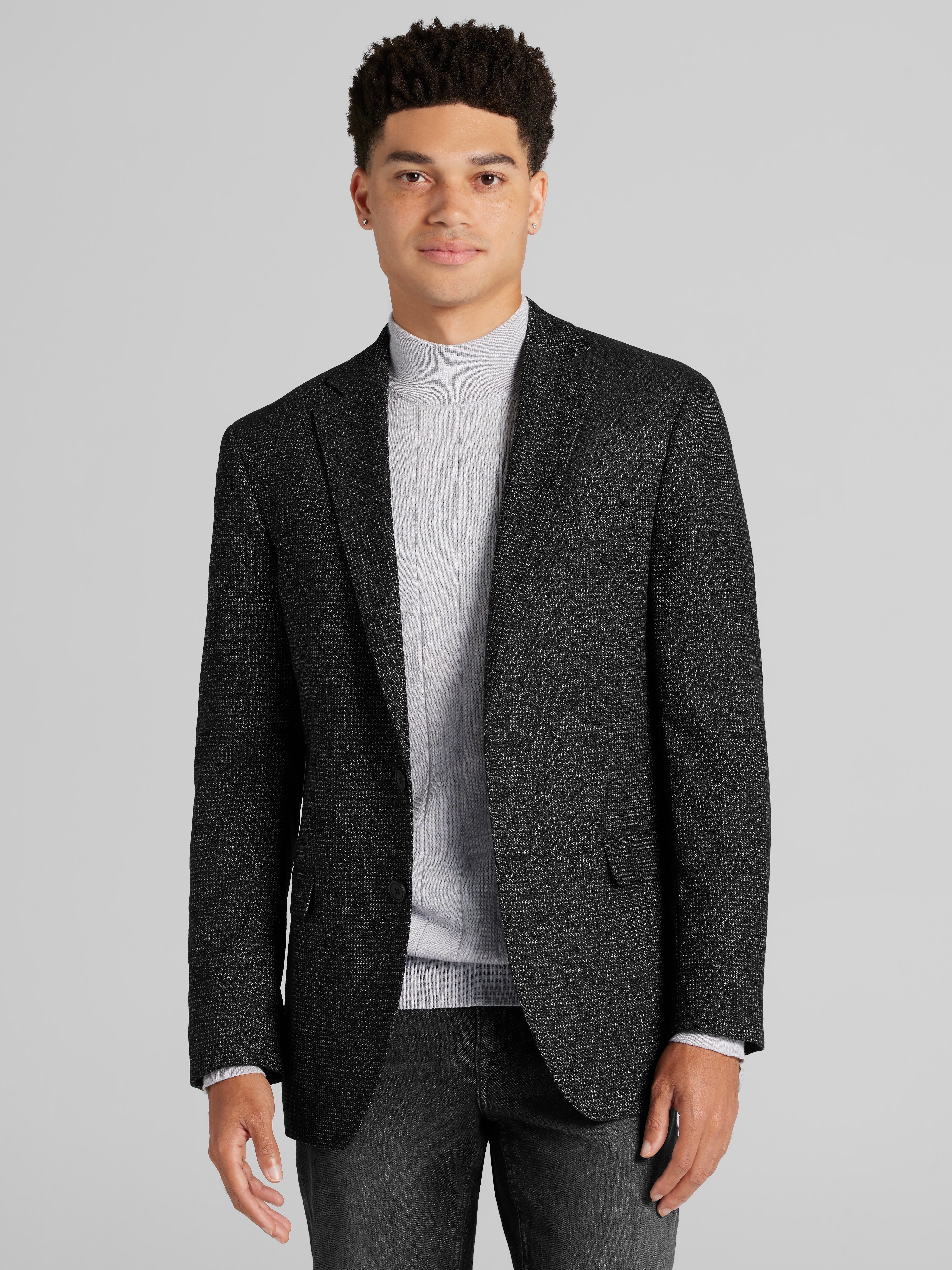 Slim Fit Tic Sport Coat
