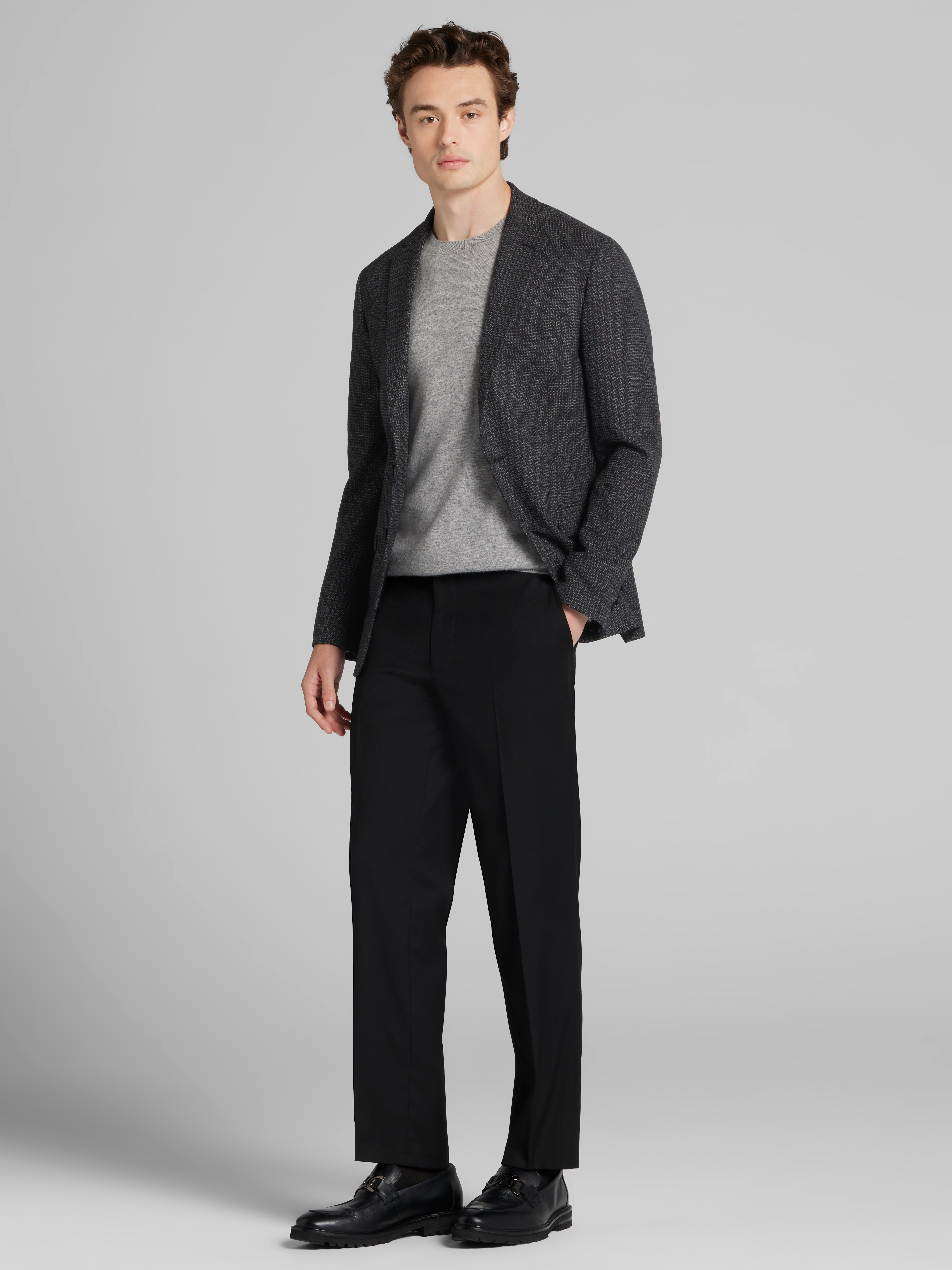CHILLFLEX Slim Fit Houndstooth Sport Coat