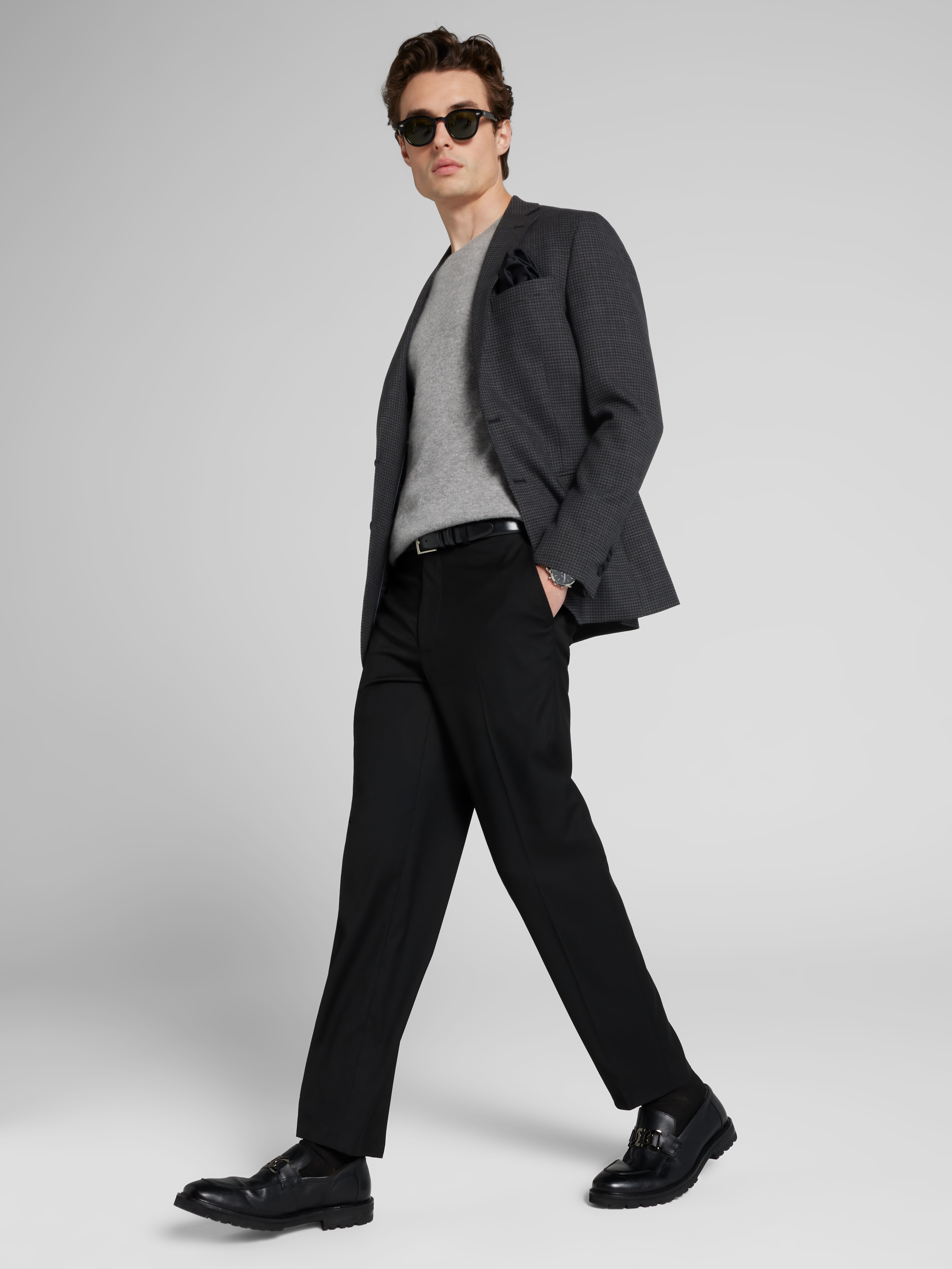 CHILLFLEX Slim Fit Houndstooth Sport Coat