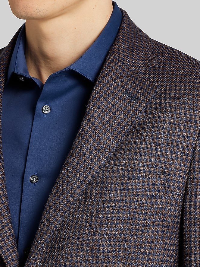 Joseph Abboud Classic Fit Houndstooth Sport Coat