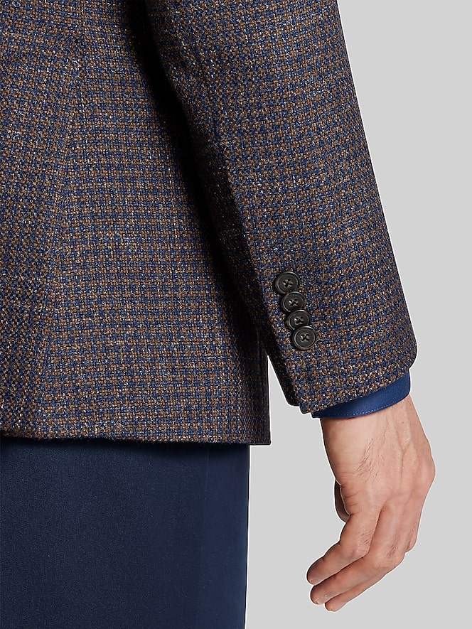 Joseph Abboud Classic Fit Houndstooth Sport Coat