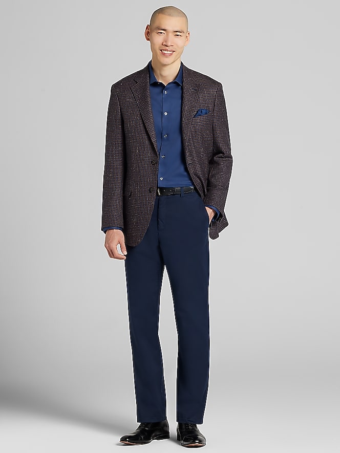Joseph Abboud Classic Fit Houndstooth Sport Coat