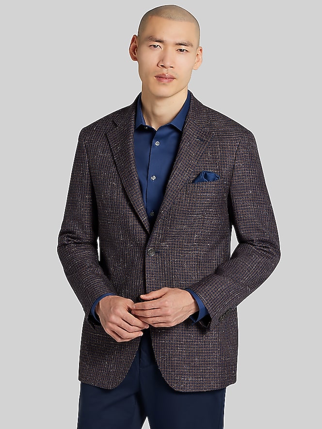 Joseph Abboud Classic Fit Houndstooth Sport Coat