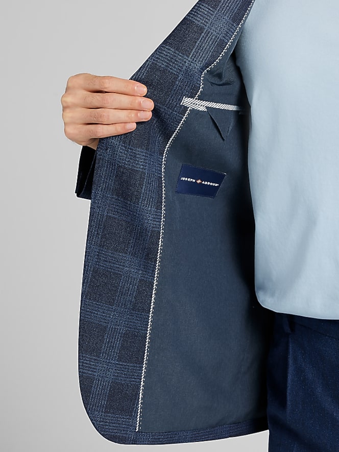 Joseph Abboud Modern Fit Plaid Sport Coat