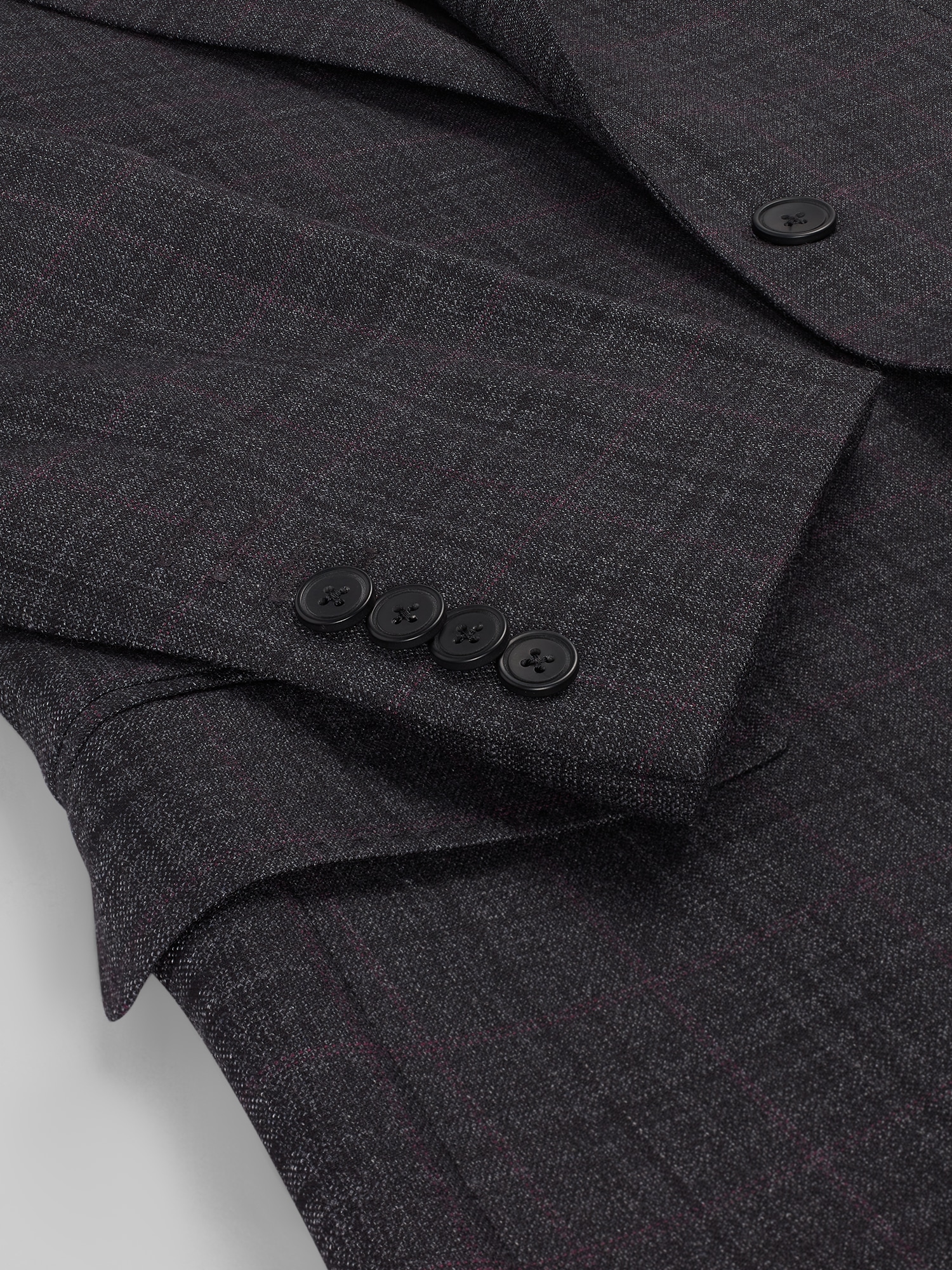 Classic Fit Plaid Sport Coat