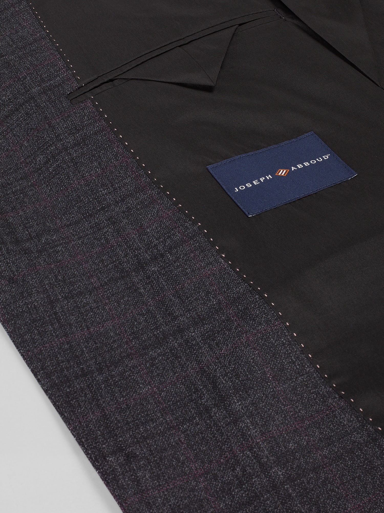 Classic Fit Plaid Sport Coat