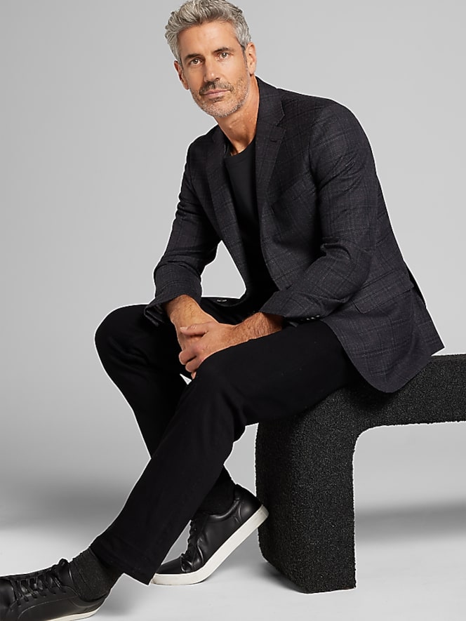 Joseph Abboud Clasisc Fit Plaid Sport Coat