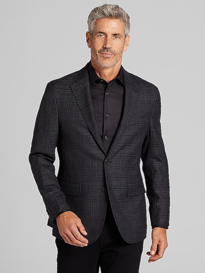 Joseph Abboud Clasisc Fit Plaid Sport Coat