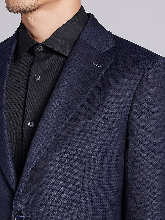 Calvin Klein Slim Fit Textured Sport Coat