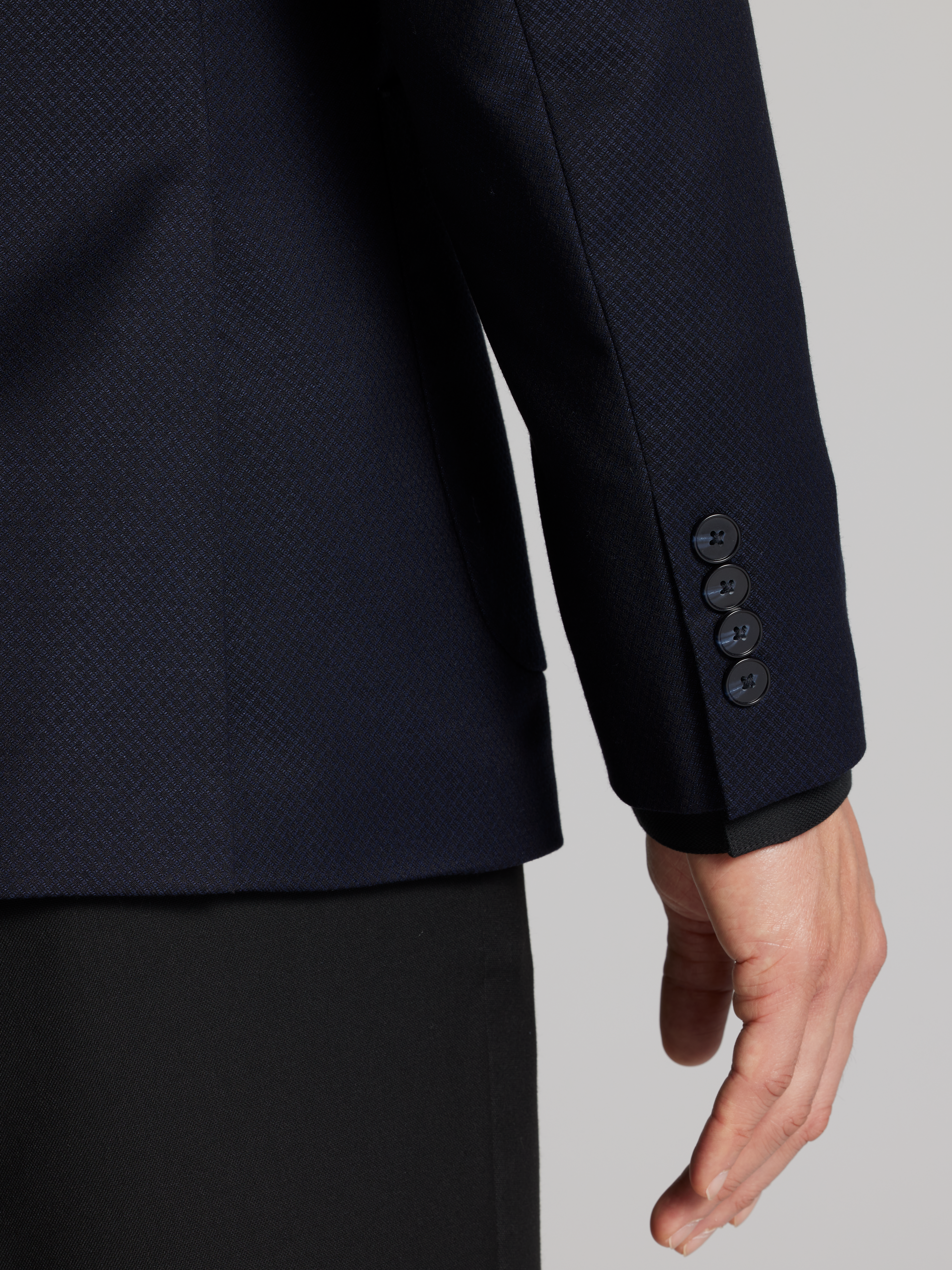 Slim Fit Textured Sport Coat