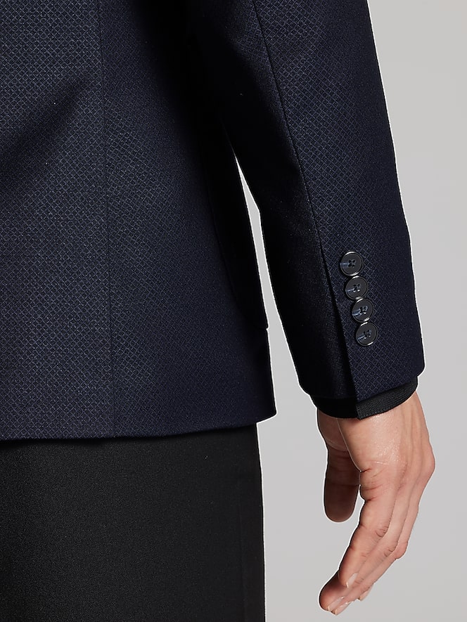 Calvin Klein Slim Fit Textured Sport Coat