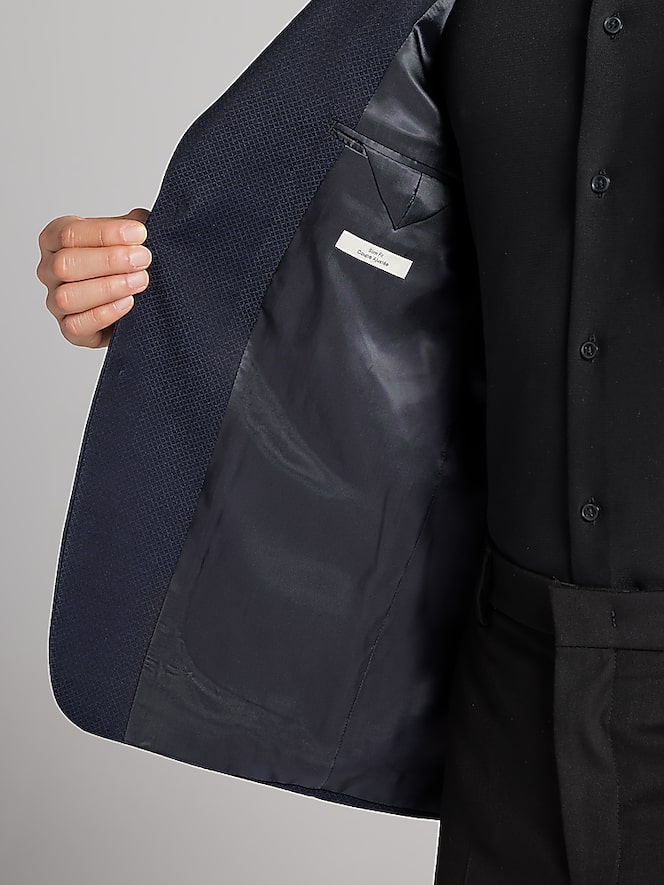 Calvin Klein Slim Fit Textured Sport Coat