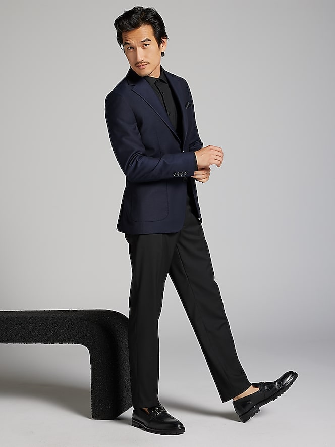 Calvin Klein Slim Fit Textured Sport Coat
