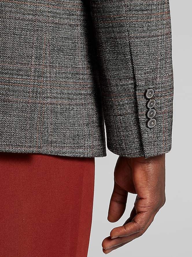 Joseph Abboud Classic Fit Plaid Sport Coat