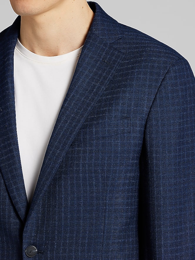 Awearness Kenneth Cole Modern Fit Check Sport Coat