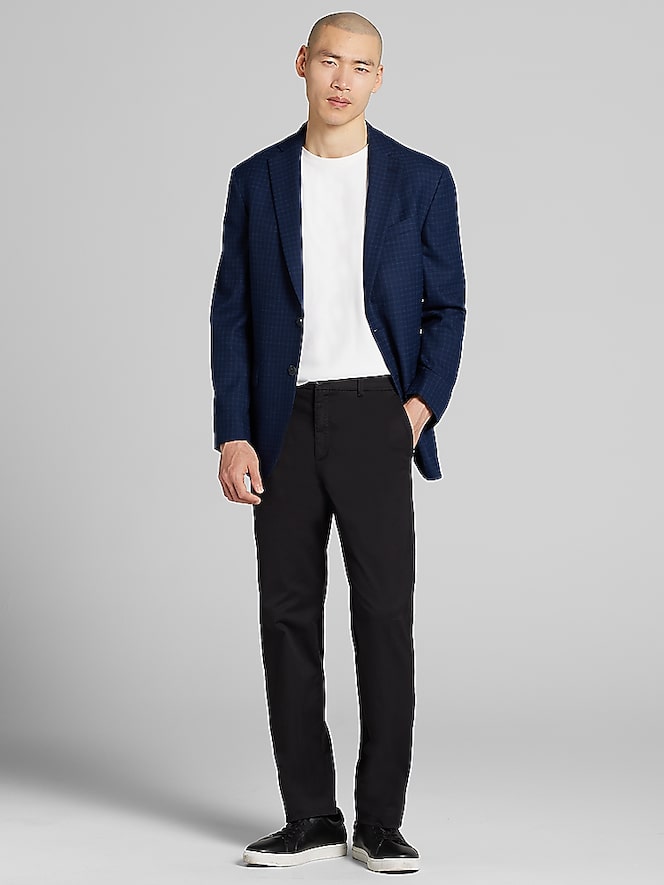 Awearness Kenneth Cole Modern Fit Check Sport Coat