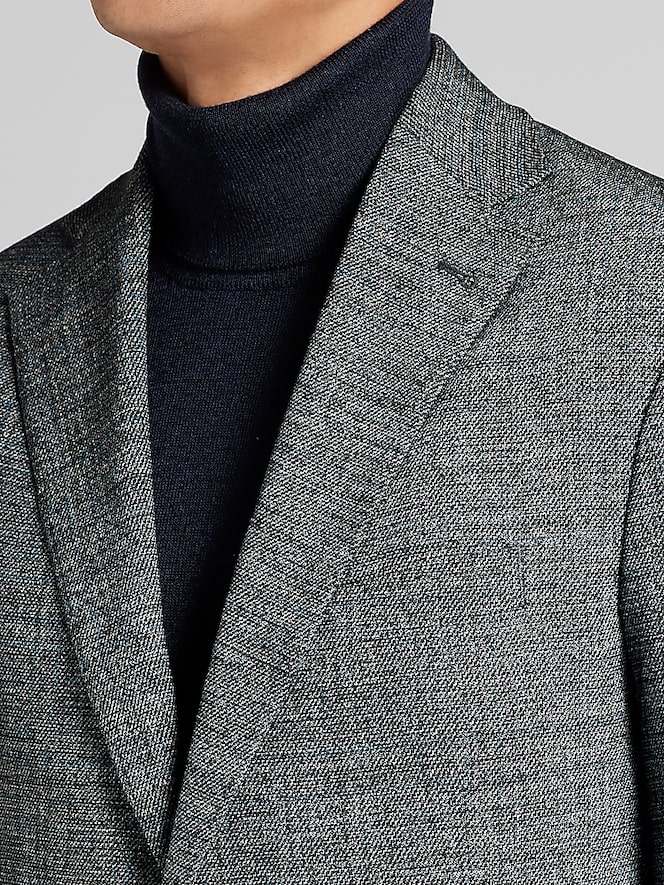 Awearness Kenneth Cole Slim Fit Plaid Sport Coat