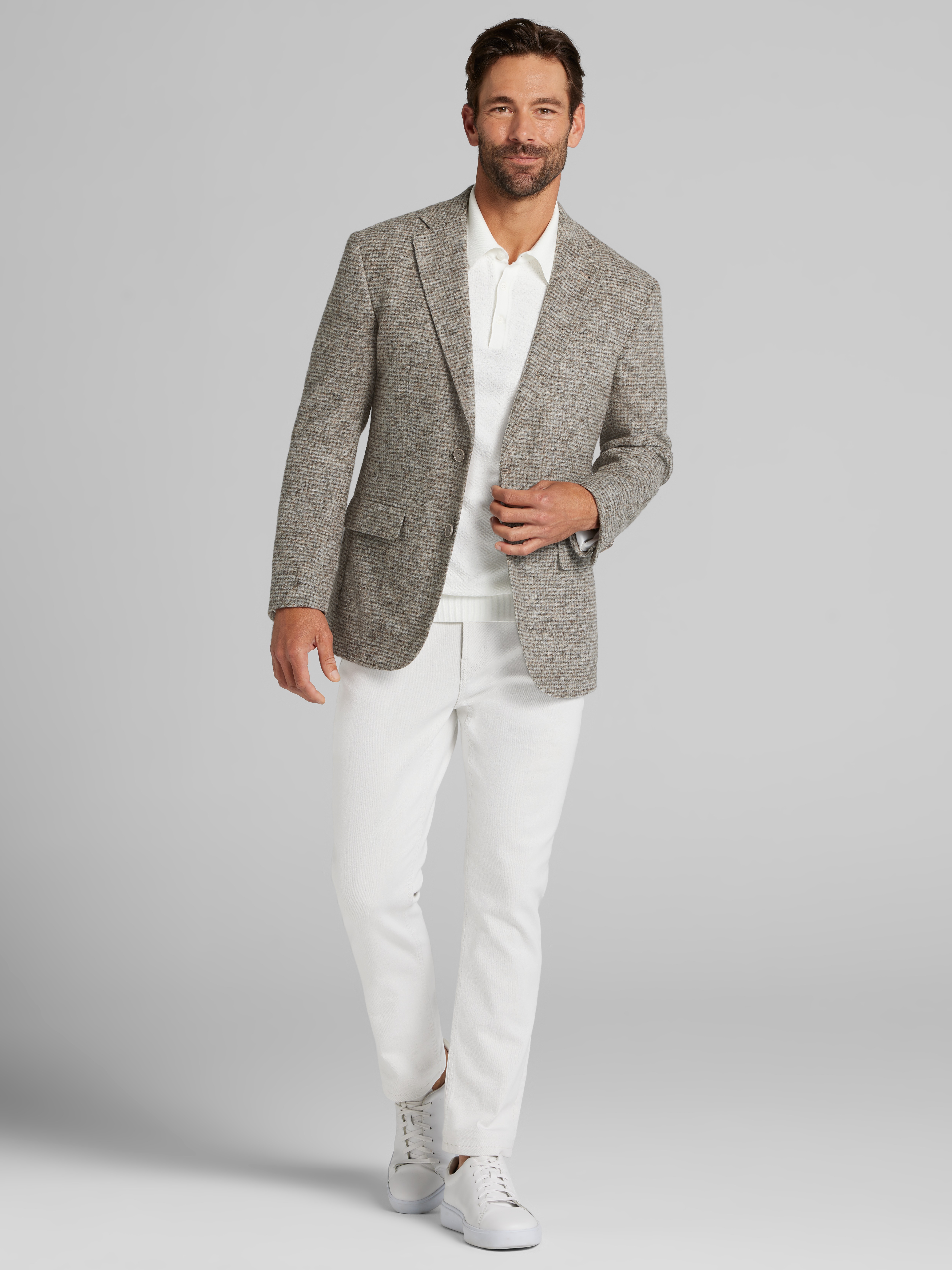 Modern Fit Check Sport Coat