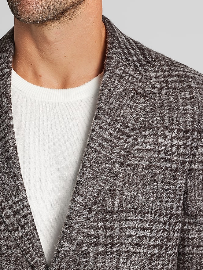 Joseph Abboud Modern Fit Plaid Sport Coat