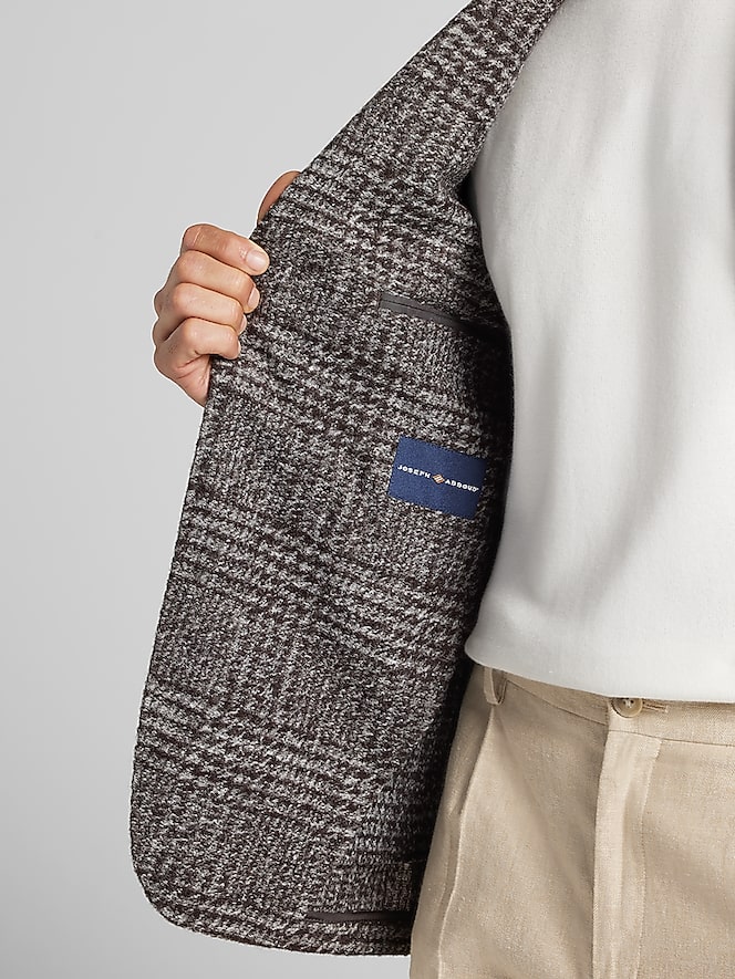 Joseph Abboud Modern Fit Plaid Sport Coat