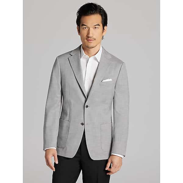 Calvin Klein Men's Slim Fit Sport Coat Grey - Size: 44 Long TMW17MY44316