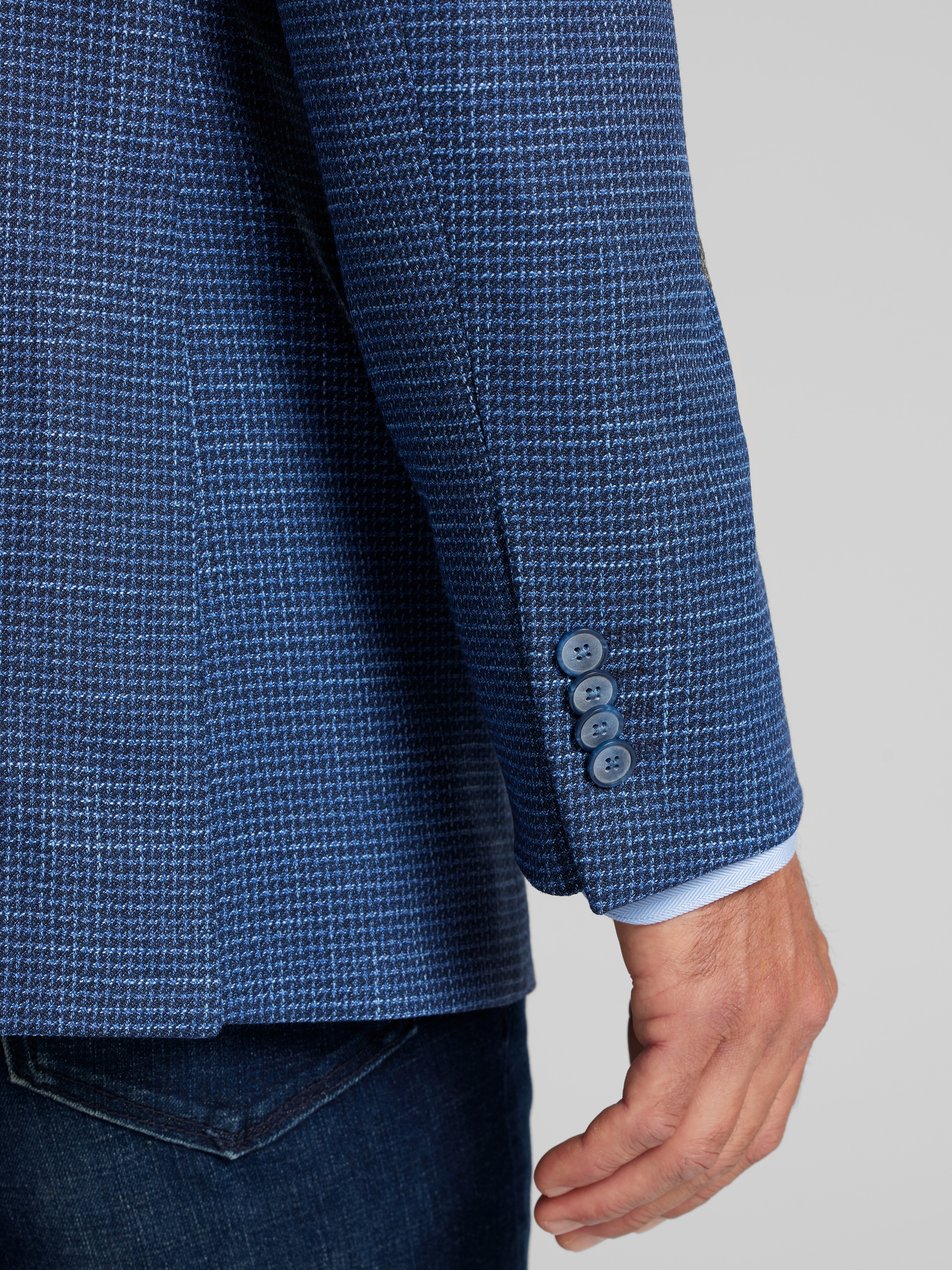 Modern Fit Check Sport Coat