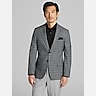 Calvin Klein Slim Fit Plaid Sport Coat