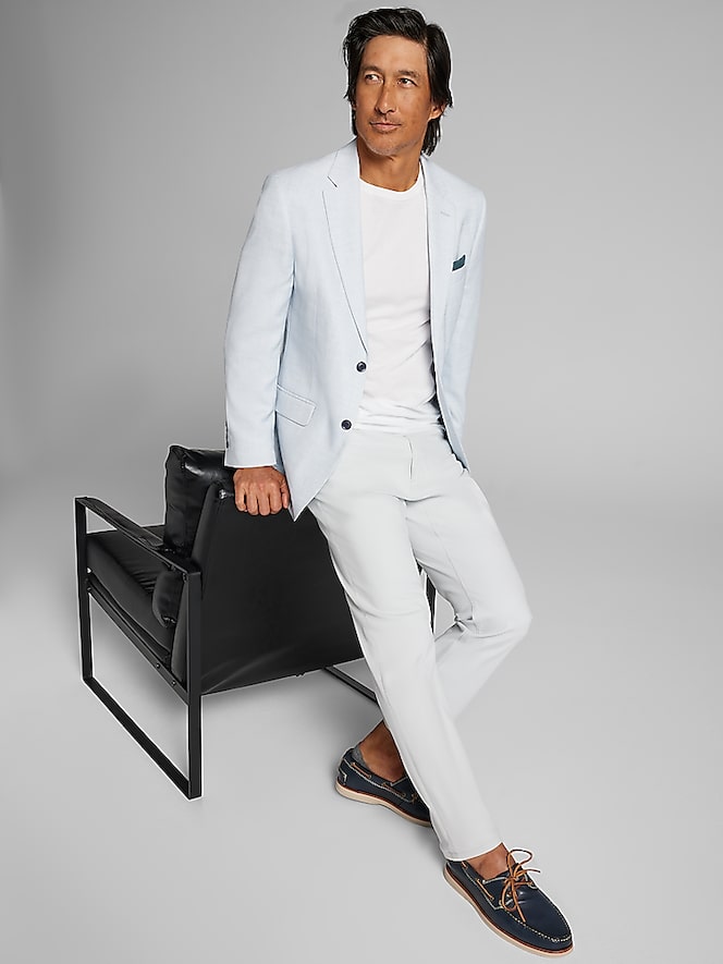 Nautica Modern Fit Tweed Sport Coat