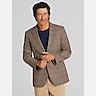 Nautica Modern Fit Fancy Tweed Plaid Sport Coat